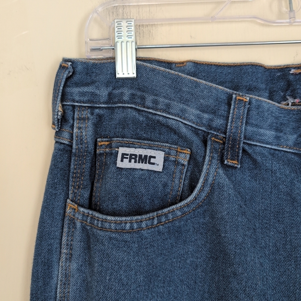 Tyndale FRMC Jeans Women's 12/32 Blue Flame Resistant Made In USA Work NFPA 2112 - Picture 3 of 14